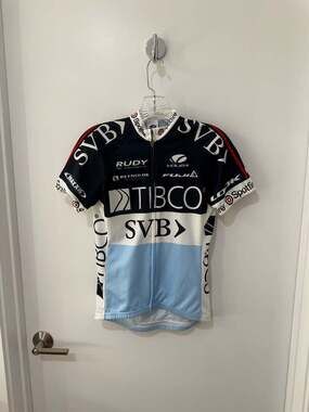 Voler TIBCO-SVB Pro Cycling Team Jersey and Bib Shorts Set